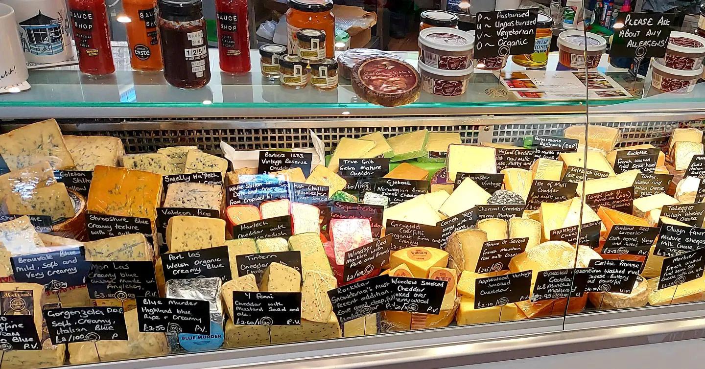 The grate cheese deli artisan cheeses in colwyn bay